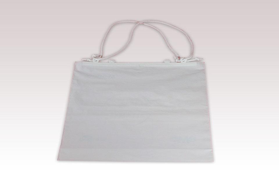 Sac Plastique Cordelières avec Soufflet de Fond