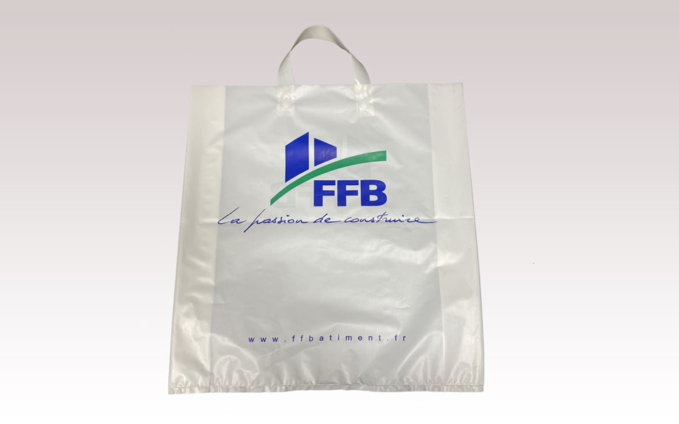 Sac poignées souples soufflets latéraux